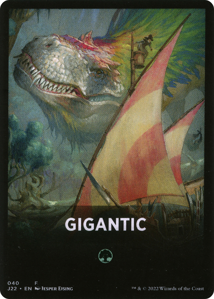 Gigantic Theme Card [Jumpstart 2022 Front Cards] - Destination Retro