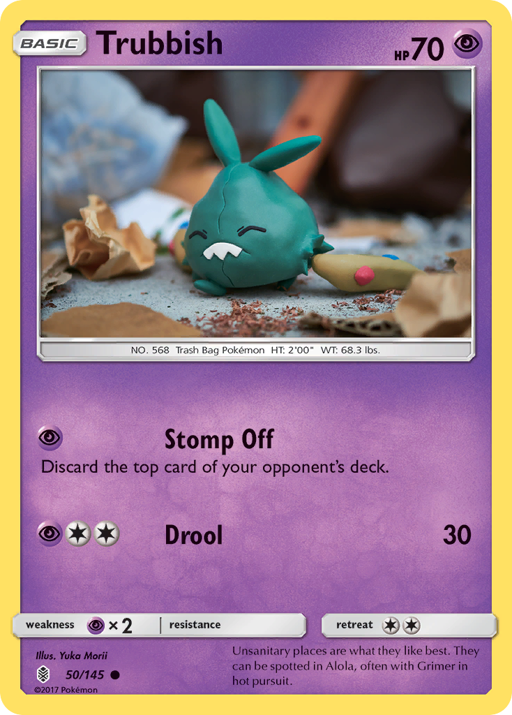 Trubbish (50/145) [Sun & Moon: Guardians Rising] - Destination Retro