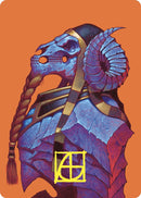 Neheb, the Eternal Art Card (Gold-Stamped Signature) [Commander Masters Art Series] - Destination Retro