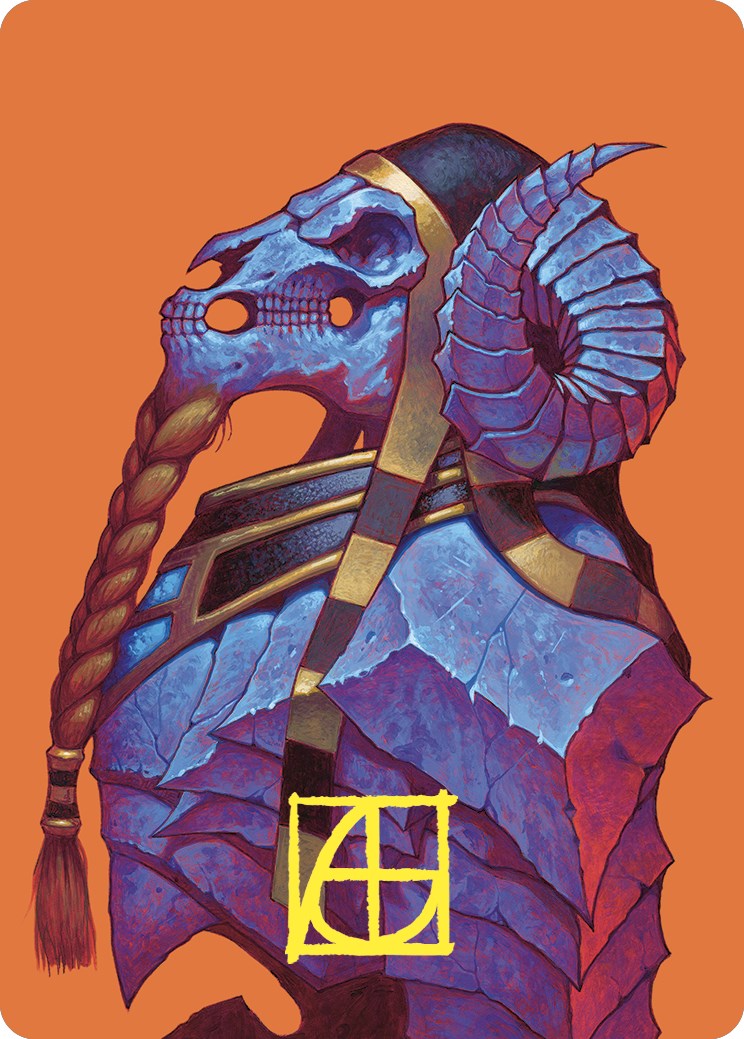 Neheb, the Eternal Art Card (Gold-Stamped Signature) [Commander Masters Art Series] - Destination Retro