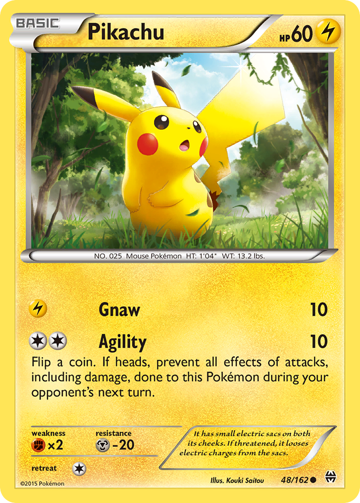 Pikachu (48/162) [XY: BREAKthrough] - Destination Retro