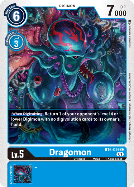 Dragomon [BT6-026] [Double Diamond] - Destination Retro