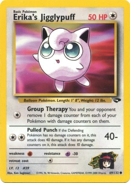 Erika's Jigglypuff (69/132) [Gym Challenge Unlimited] - Destination Retro