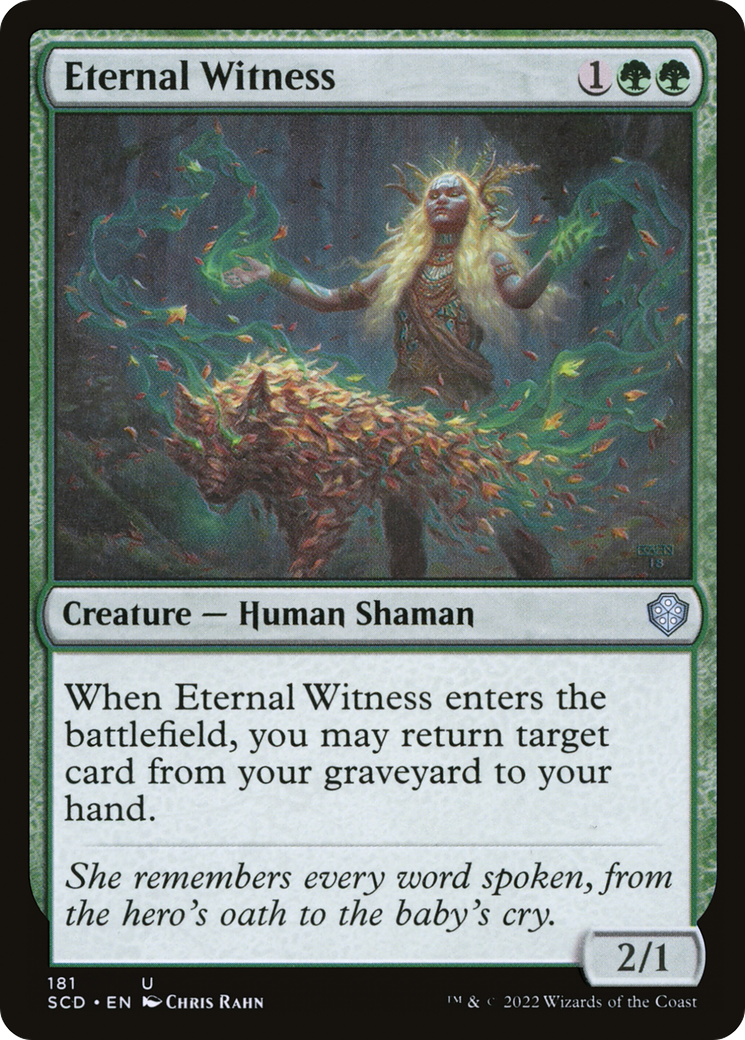 Eternal Witness [Starter Commander Decks] - Destination Retro