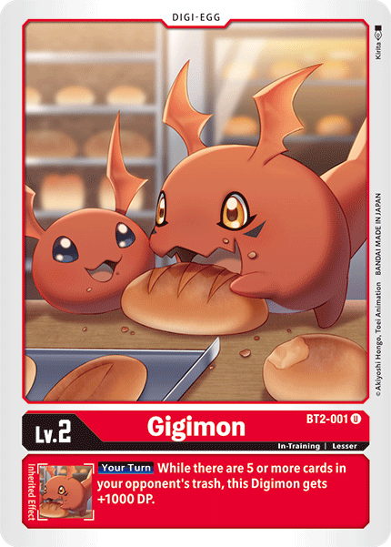 Gigimon [BT2-001] [Release Special Booster Ver.1.5] - Destination Retro