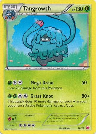 Tangrowth (12/30) [XY: Trainer Kit - Latias & Latios] - Destination Retro