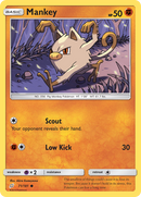 Mankey (71/181) [Sun & Moon: Team Up] - Destination Retro