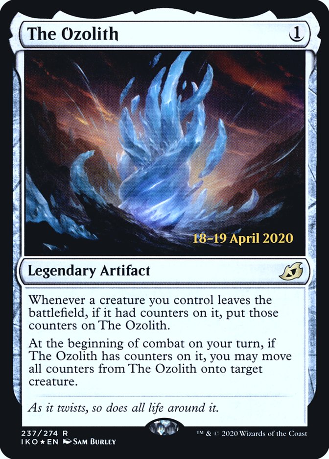 The Ozolith  [Ikoria: Lair of Behemoths Prerelease Promos] - Destination Retro