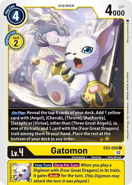 Gatomon [EX3-030] [Revision Pack Cards] - Destination Retro