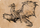 Ancient Bronze Dragon Art Card (58) [Commander Legends: Battle for Baldur's Gate Art Series] - Destination Retro