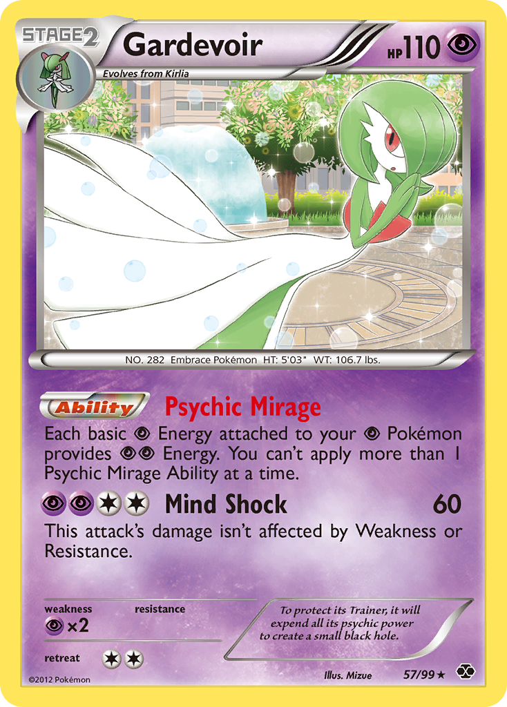 Gardevoir (57/99) [Black & White: Next Destinies] - Destination Retro