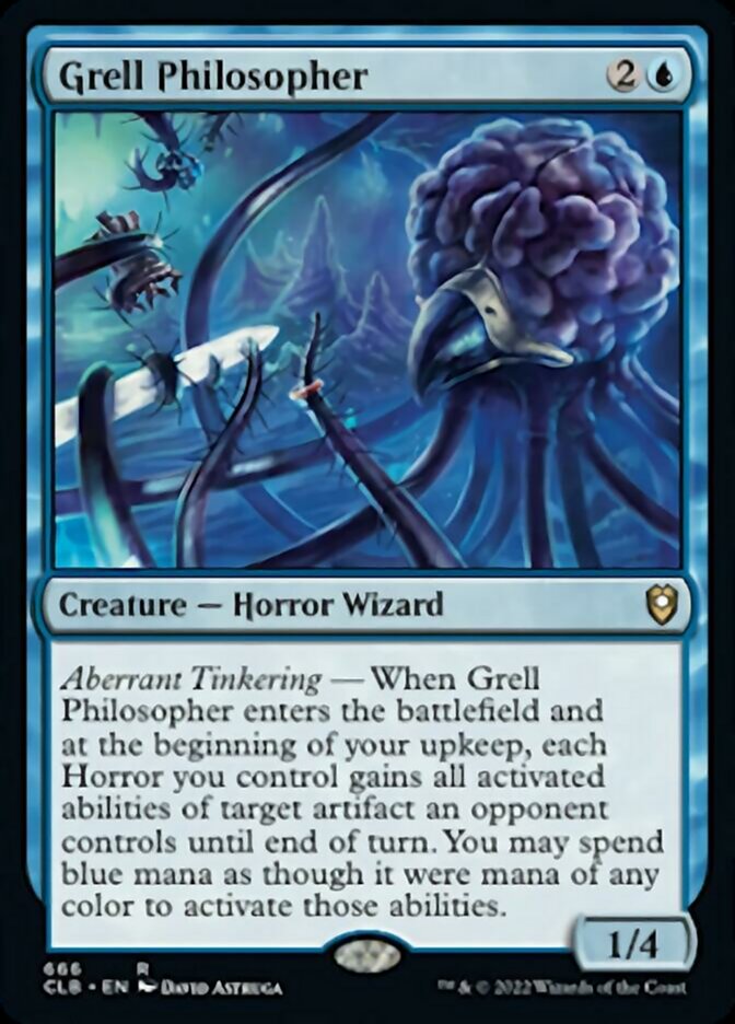 Grell Philosopher [Commander Legends: Battle for Baldur's Gate] - Destination Retro
