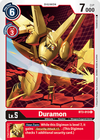 Duramon [BT3-013] [Release Special Booster Ver.1.5] - Destination Retro