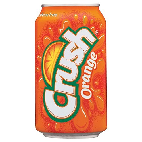 Crush Orange Soda Can - Destination Retro