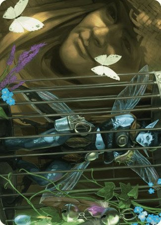 Cooped Up Art Card [Wilds of Eldraine Art Series] - Destination Retro