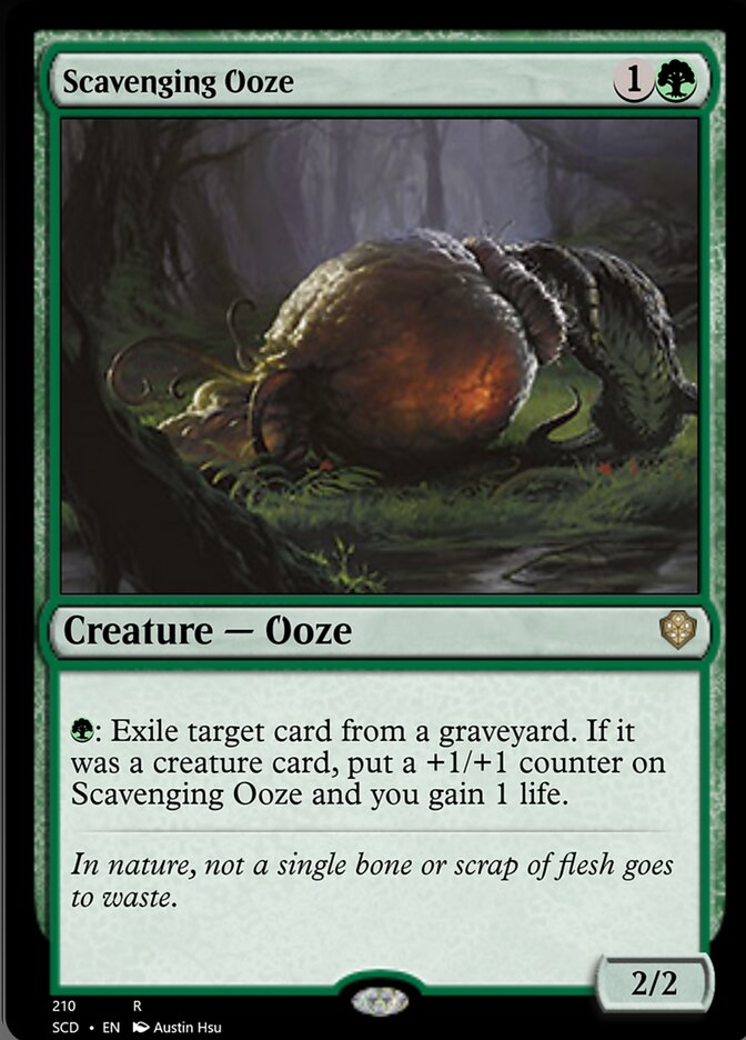 Scavenging Ooze [Starter Commander Decks] - Destination Retro