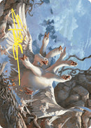 The Goose Mother Art Card (Gold-Stamped Signature) [Wilds of Eldraine Art Series] - Destination Retro