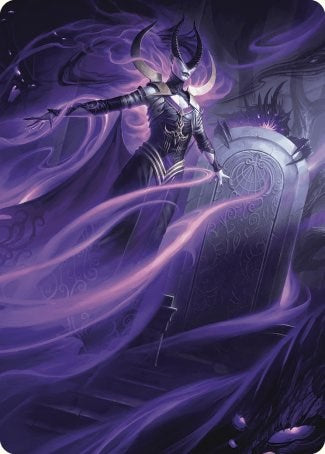 Ashiok, Wicked Manipulator Art Card (10/81) [Wilds of Eldraine Art Series] - Destination Retro