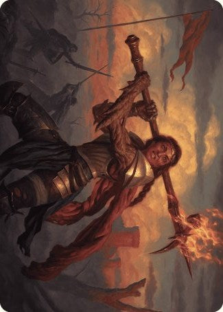 Imodane, the Pyrohammer Art Card [Wilds of Eldraine Art Series] - Destination Retro