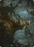Verdant Outrider Art Card [Wilds of Eldraine Art Series] - Destination Retro