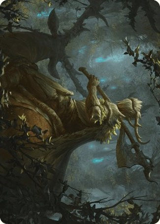 Verdant Outrider Art Card [Wilds of Eldraine Art Series] - Destination Retro
