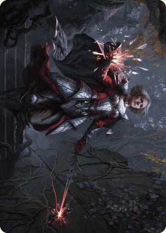 Rowan, Scion of War Art Card (31/81) [Wilds of Eldraine Art Series] - Destination Retro