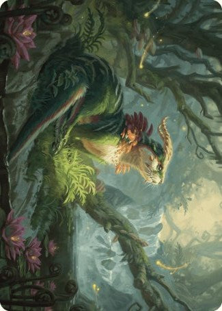 Elusive Otter Art Card [Wilds of Eldraine Art Series] - Destination Retro