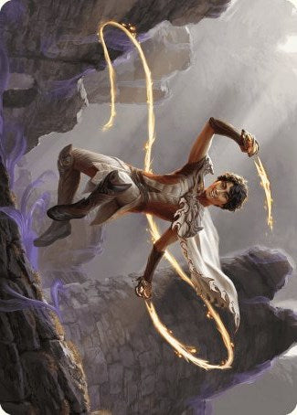 Kellan, the Fae-Blooded Art Card [Wilds of Eldraine Art Series] - Destination Retro