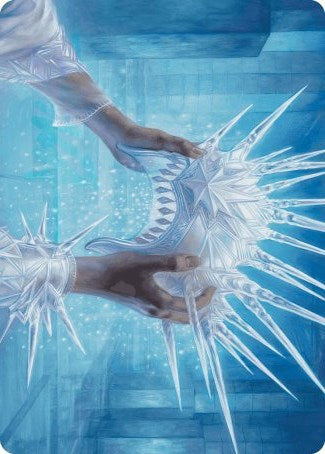Hylda's Crown of Winter Art Card [Wilds of Eldraine Art Series] - Destination Retro