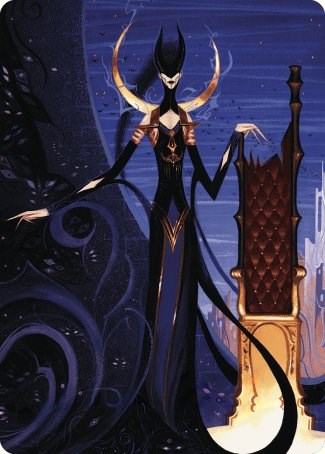 Ashiok, Wicked Manipulator Art Card (57/81) [Wilds of Eldraine Art Series] - Destination Retro