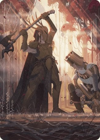 Karmic Justice Art Card [Wilds of Eldraine Art Series] - Destination Retro