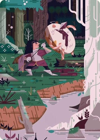 Stab Wound Art Card [Wilds of Eldraine Art Series] - Destination Retro