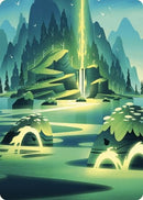 Leyline of Abundance Art Card [Wilds of Eldraine Art Series] - Destination Retro
