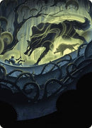 Unnatural Growth Art Card [Wilds of Eldraine Art Series] - Destination Retro