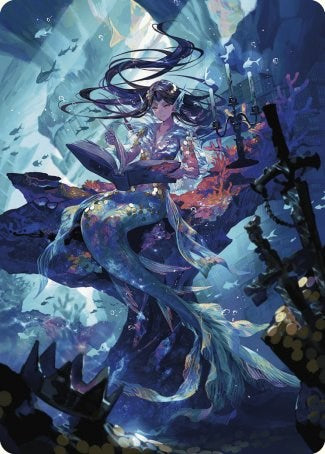 Rhystic Study Art Card [Wilds of Eldraine Art Series] - Destination Retro