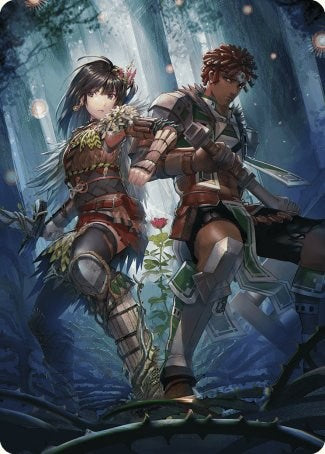 Defense of the Heart Art Card [Wilds of Eldraine Art Series] - Destination Retro