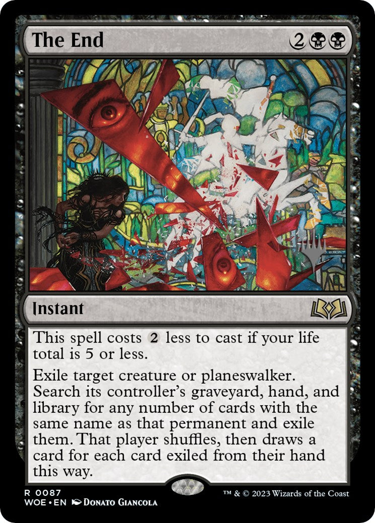 The End (Promo Pack) [Wilds of Eldraine Promos] - Destination Retro