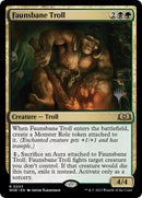 Faunsbane Troll (Promo Pack) [Wilds of Eldraine Promos] - Destination Retro