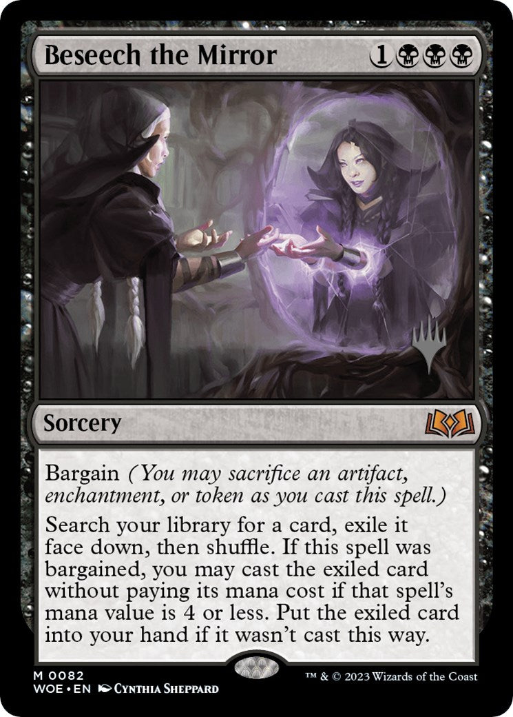 Beseech the Mirror (Promo Pack) [Wilds of Eldraine Promos] - Destination Retro
