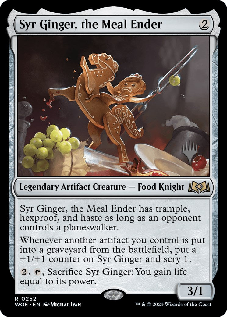 Syr Ginger, the Meal Ender (Promo Pack) [Wilds of Eldraine Promos] - Destination Retro