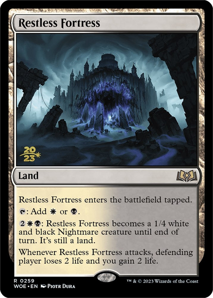 Restless Fortress [Wilds of Eldraine Prerelease Promos] - Destination Retro
