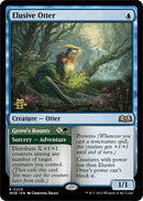Elusive Otter // Grove's Bounty [Wilds of Eldraine Prerelease Promos] - Destination Retro
