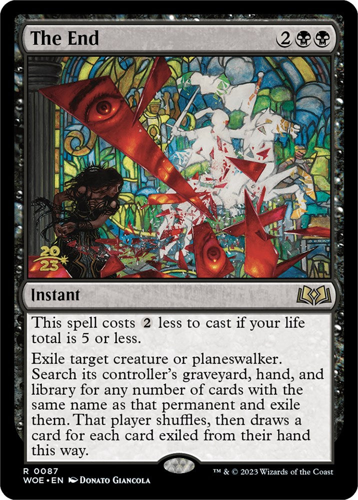 The End [Wilds of Eldraine Prerelease Promos] - Destination Retro