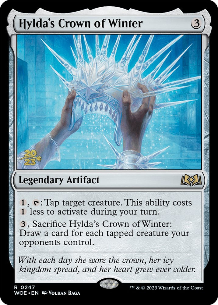 Hylda's Crown of Winter [Wilds of Eldraine Prerelease Promos] - Destination Retro