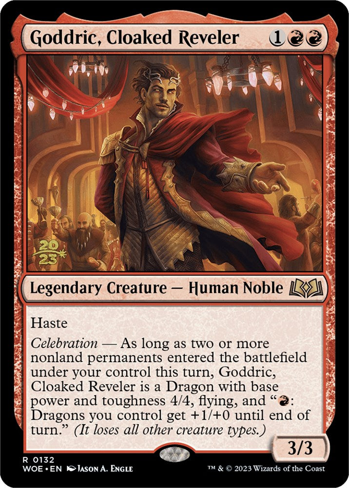 Goddric, Cloaked Reveler [Wilds of Eldraine Prerelease Promos] - Destination Retro