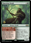 Questing Druid // Seek the Beast [Wilds of Eldraine Prerelease Promos] - Destination Retro