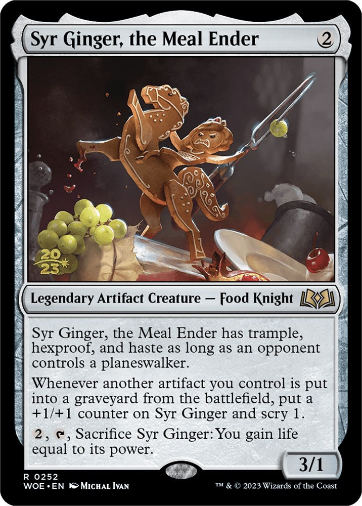 Syr Ginger, the Meal Ender [Wilds of Eldraine Prerelease Promos] - Destination Retro