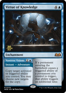 Virtue of Knowledge // Vantress Visions [Wilds of Eldraine Prerelease Promos] - Destination Retro