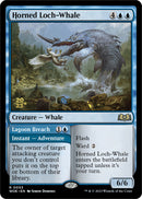 Horned Loch-Whale // Lagoon Breach [Wilds of Eldraine Prerelease Promos] - Destination Retro