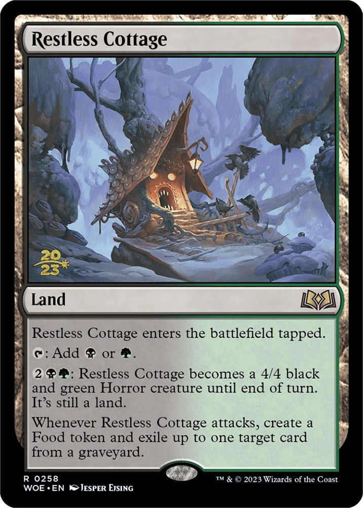Restless Cottage [Wilds of Eldraine Prerelease Promos] - Destination Retro